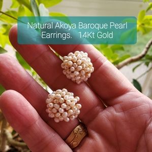 14kt Akoya Pearl Earrings